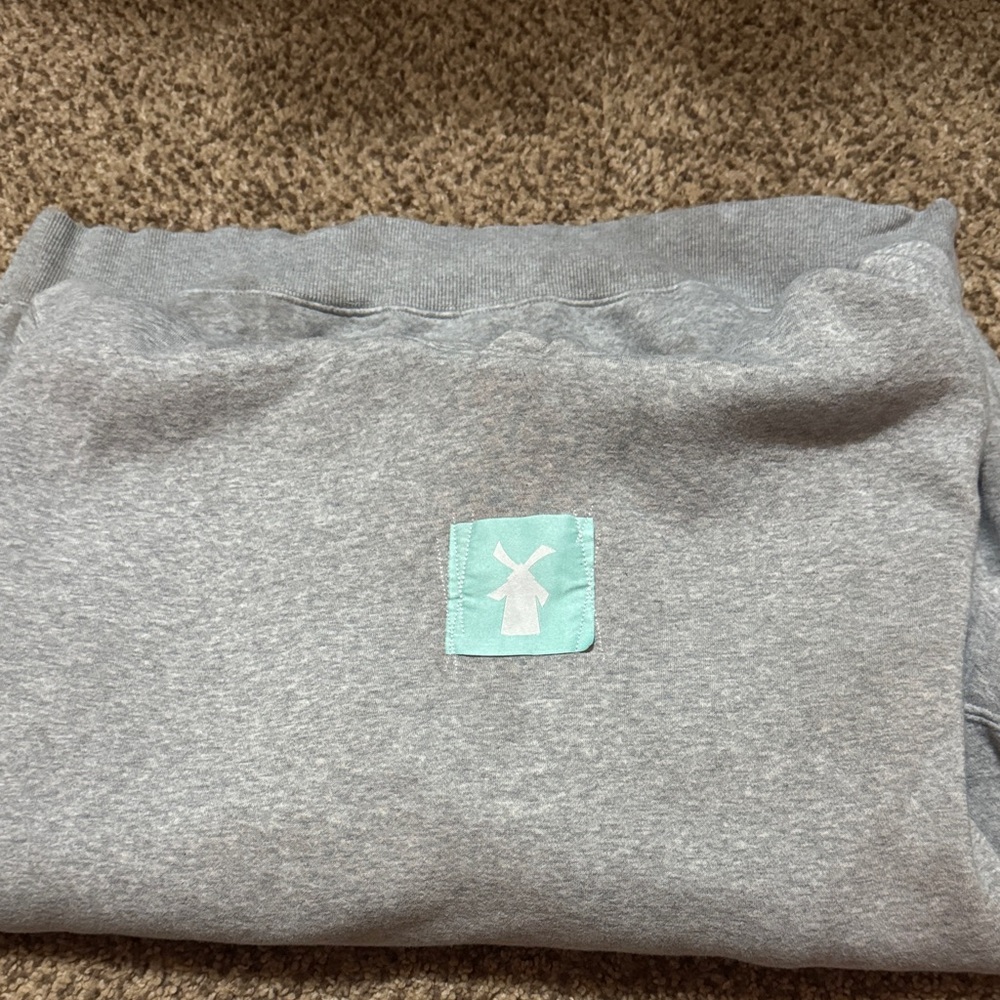 dutch bros grey hoodie
